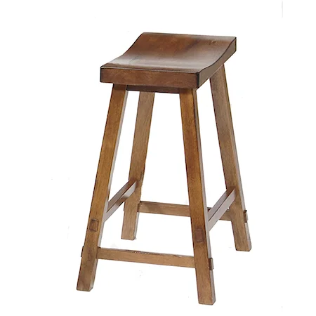 24 Inch Sawhorse Barstool